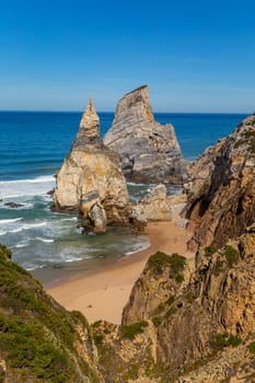 Praia da Ursa (Ursa Beach), in Sintra near Lisbon in Portugal.