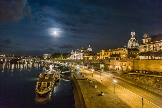 Dresden, Germany - September 15, 2008: Dresden is one of the most beautiful cities in Germany. Dresden first gained its pre-eminence in the year 1485. The town blossomed during the 18th century.