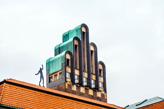 Darmstadt, Germany - October 22, 2009: Wedding tower, Darmstadt, Germany