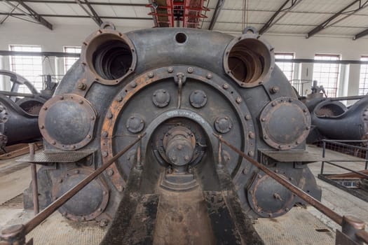Dortmund, Germany - February 2, 2018: the Hansa coking plant in Dortmund, Germany, today a museum, industrial monument in Germany