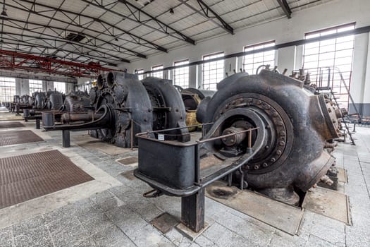 Dortmund, Germany - February 2, 2018: the Hansa coking plant in Dortmund, Germany, today a museum, industrial monument in Germany
