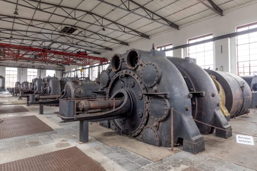 Dortmund, Germany - February 2, 2018: the Hansa coking plant in Dortmund, Germany, today a museum, industrial monument in Germany