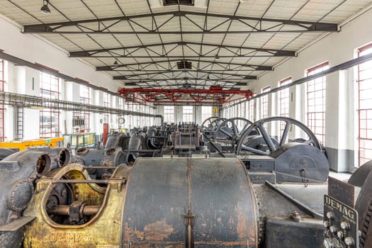 Dortmund, Germany - February 2, 2018: the Hansa coking plant in Dortmund, Germany, today a museum, industrial monument in Germany