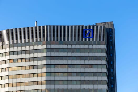 Eschborn, Germany - January 28, 2022: Deutsche Bank office in Eschborn, Germany.