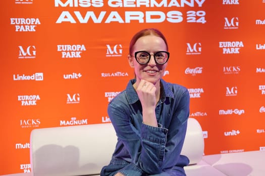 Mignon Kowollik (Hamburg),42 years old  Sexual consultant at the Miss Germany Awards 2024 - Europapark Rust - The final at Europapark Rust - On Saturday,04 March 2023,the title "Miss Germany"" was awarded for the 20th time in Europapark. 900 guests attended the proclamation at the DOME,and more than 100 media representatives from the press,radio and television were accredited."