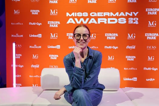 Mignon Kowollik (Hamburg),42 years old  Sexual consultant at the Miss Germany Awards 2024 - Europapark Rust - The final at Europapark Rust - On Saturday,04 March 2023,the title "Miss Germany"" was awarded for the 20th time in Europapark. 900 guests attended the proclamation at the DOME,and more than 100 media representatives from the press,radio and television were accredited."
