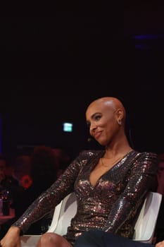 Jury member Sharon Battiste at the Miss Germany Awards 2024 - Europapark Rust - The final at Europapark Rust - On Saturday,04 March 2023,the title "Miss Germany"" was awarded for the 20th time at Europapark. 900 guests attended the proclamation at the DOME,and more than 100 media representatives from the press,radio and television were accredited."