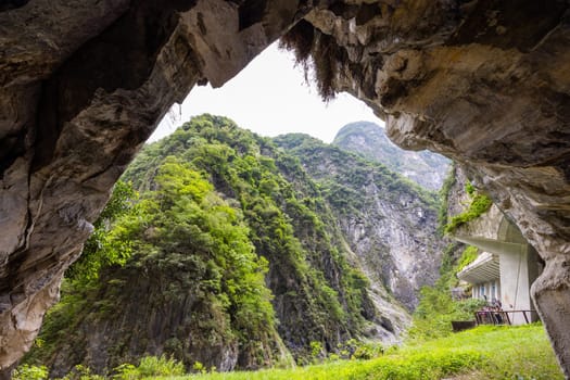 Taroko gorge in Taroko National park in Hualien taiwan