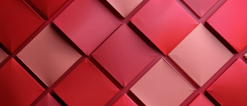 Featuring a soft, light red geometric tile background, this image embodies a sense of gentle warmth and harmony. Its delicate pattern and soothing color palette offer a tranquil visual experience