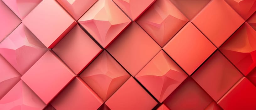Featuring a soft, light red geometric tile background, this image embodies a sense of gentle warmth and harmony. Its delicate pattern and soothing color palette offer a tranquil visual experience