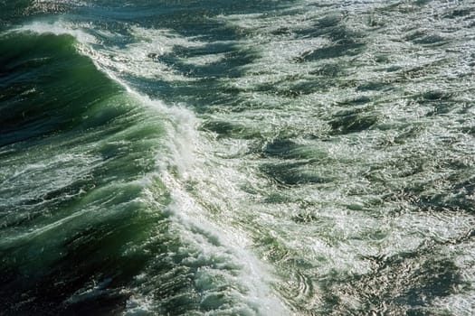 Waters of Lake Baikal, The water surface of Baikal, a beautiful landscape