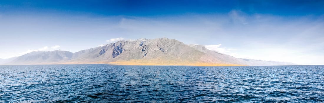 Waters of Lake Baikal, The water surface of Baikal, a beautiful landscape