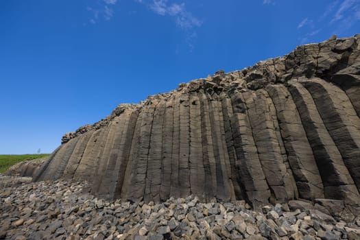 Chixi rock waterfall in Penghu of Taiwan