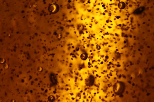 abstract golden background bubbles rare shapes different