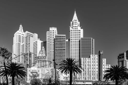 Las Vegas, USA - May 25, 2022: New York Hotel and Casino in Las Vegas, Nevada, USA