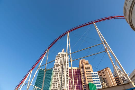 Las Vegas, USA - May 25, 2022: New York Hotel and Casino in Las Vegas, Nevada, USA