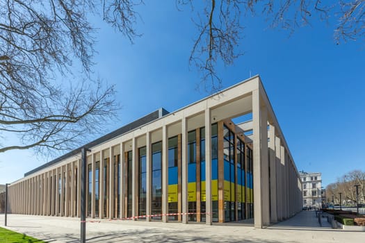 Wiesbaden, Germany - April 4, 2023: RheinMain Congress Center in Wiesbaden, Germany