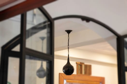 Interior inside of  vintage thai house, stock photo