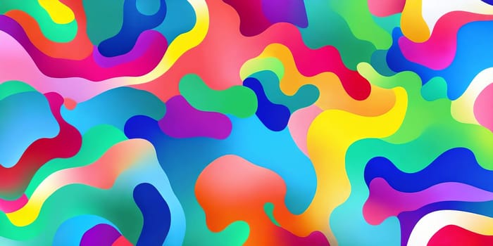 Visually breathtaking abstract compositions using digital techniques for vibrant patterns inspired by technology and innovation.