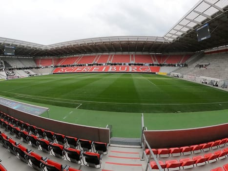 The Europa Park Stadium,home ground of the Bundesliga football club SC Freiburg