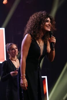 Apameh Schönauer (Berlin) was chosen as the new Miss Germany 2024 at the Miss Germany Awards 2024 - Europapark Rust - The final at Europapark Rust - On Saturday,24 February 2024,the title "Miss Germany"" was awarded for the 20th time at Europapark. 900 guests attended the proclamation at the DOME,and more than 100 media representatives from the press,radio and television were accredited."