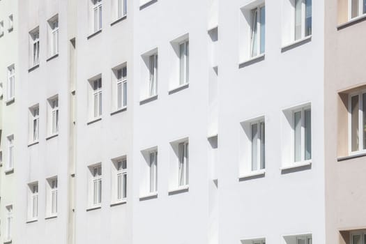 Modern apartment buildings, Rostock, Mecklenburg-Vorpommern, Germany, Europe