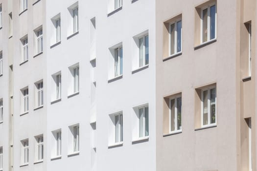Modern apartment buildings, Rostock, Mecklenburg-Vorpommern, Germany, Europe