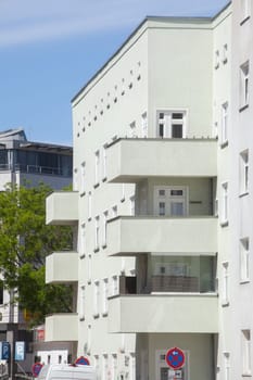Modern apartment buildings, Rostock, Mecklenburg-Vorpommern, Germany, Europe