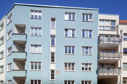Modern apartment buildings, Rostock, Mecklenburg-Vorpommern, Germany, Europe