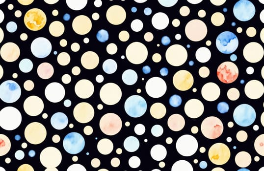 watercolour style, seamless, circle, design, prints, texture