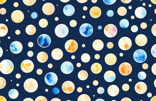 watercolour style, seamless, circle, design, prints, texture