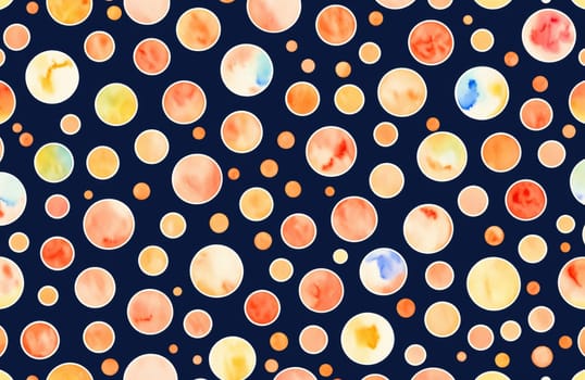 watercolour style, seamless, circle, design, prints, texture