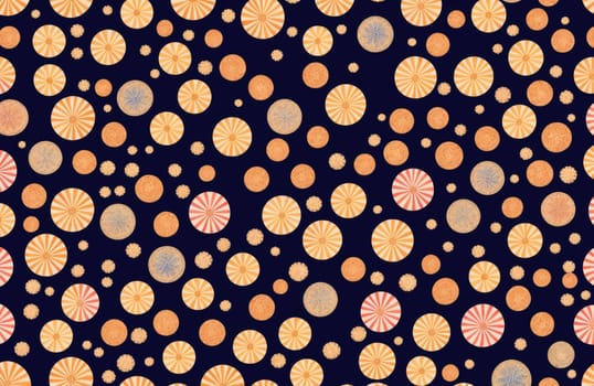 watercolour style, seamless, circle, design, prints, texture