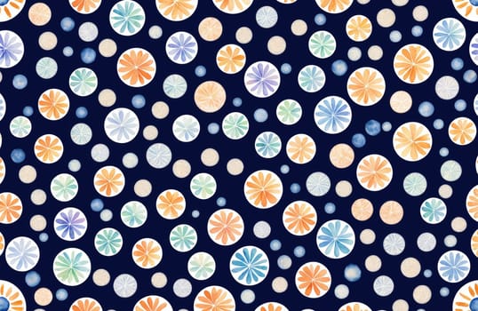 watercolour style, seamless, circle, design, prints, texture