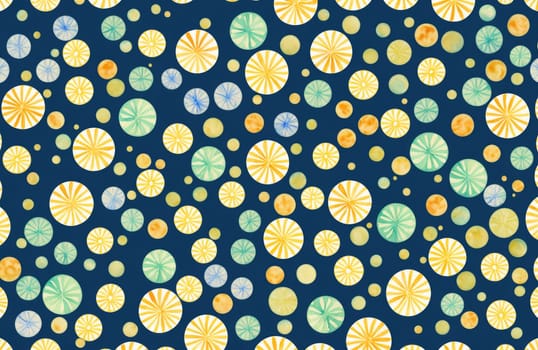 watercolour style, seamless, circle, design, prints, texture