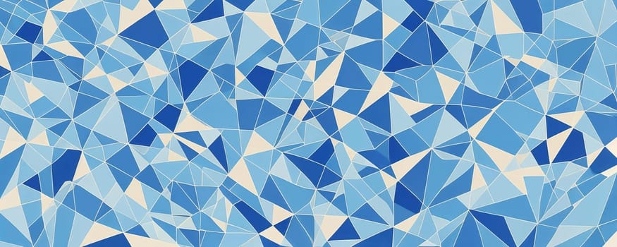 Abstract geometric pattern, inspired by architecture and urban environments, emphasizing form, line, and color. Generative AI