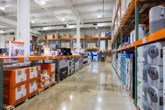Taiwan 30 October 2023: Costco store in Taiwan