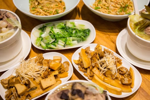 Taiwanese cuisine soy sauce braised tofu