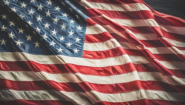 Illustration of the USA national flag