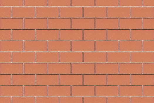 The brick wall is brown. Texture or background