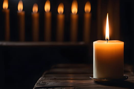 Candlelight - AI generated