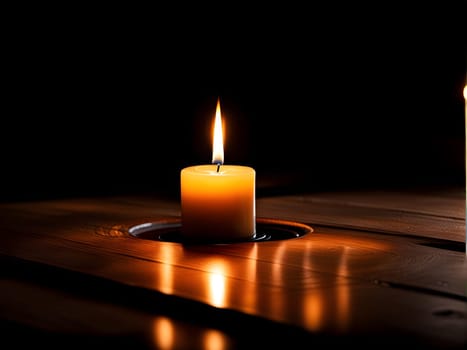 Candlelight - AI generated