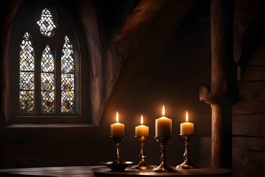 Candlelight - AI generated