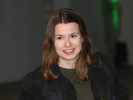 Klimaschutz-Aktivistin Luisa Neubauer am 28.02.2024 in Magdeburg