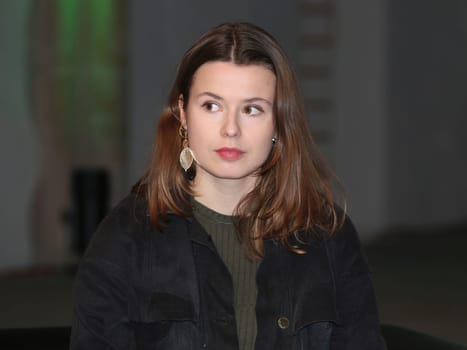 Klimaschutz-Aktivistin Luisa Neubauer am 28.02.2024 in Magdeburg