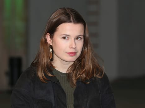 Klimaschutz-Aktivistin Luisa Neubauer am 28.02.2024 in Magdeburg