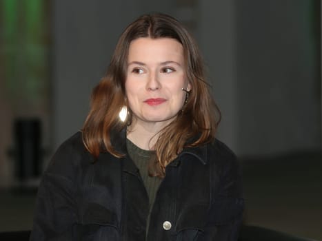 Klimaschutz-Aktivistin Luisa Neubauer am 28.02.2024 in Magdeburg