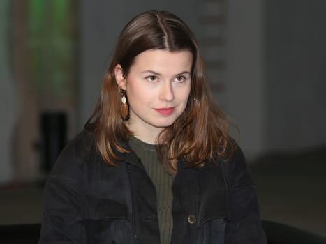Klimaschutz-Aktivistin Luisa Neubauer am 28.02.2024 in Magdeburg