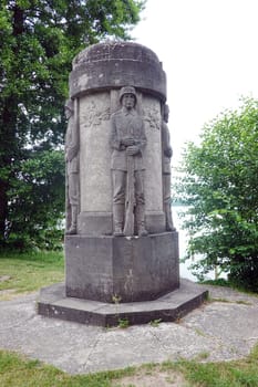 Denkmal für die Gefallenen des Ersten Weltkriges Warenthin, Brandenburg, Deutschland, Rheinsberg