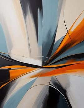 Modern abstract colorful minimalistic art